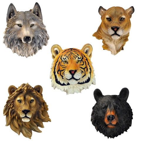 Z 3D Animal Head Wall Ornaments