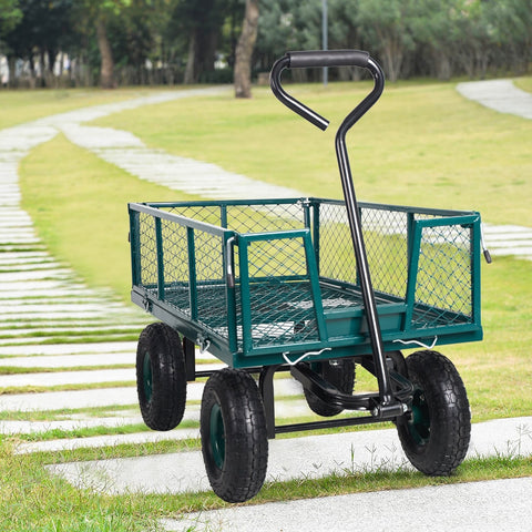 Utility Wagon, Metal  -550lbs Weight Capacity