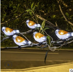 Birds String Lights Battery Powered 6 PC