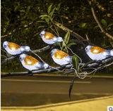 Birds String Lights Battery Powered 6 PC